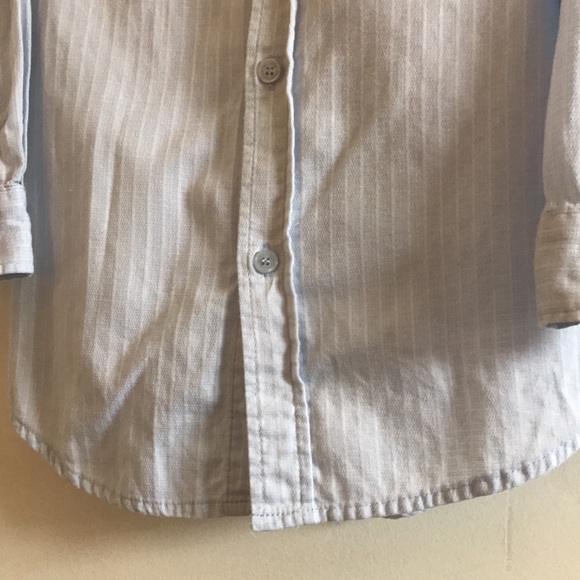 8/$25 Kenneth Cole Reaction 4T Blue Button Down Shirt - Picture 8 of 14